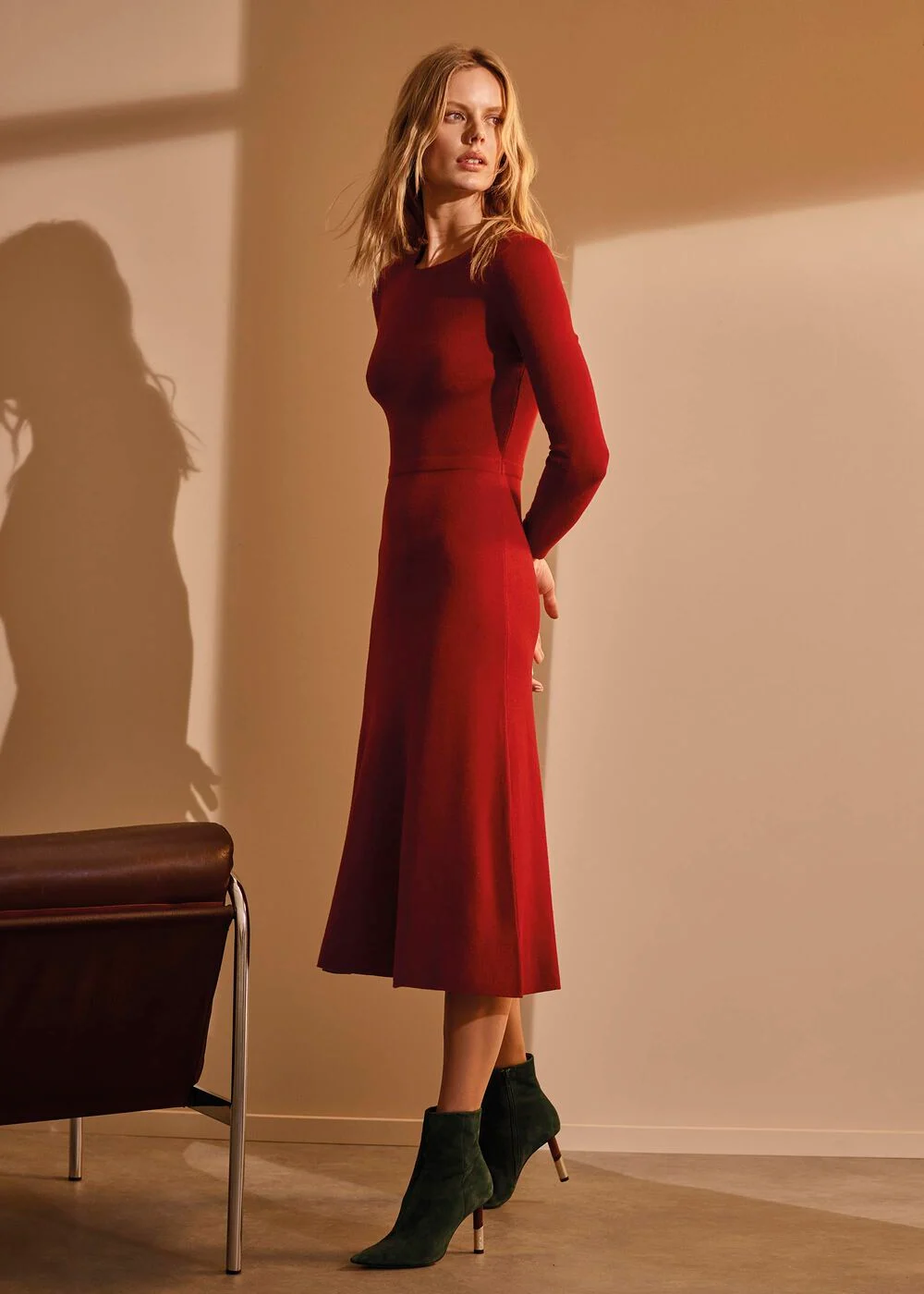 Farm Rio -Farm Rio 207666973 01 mel midi fit flare dress