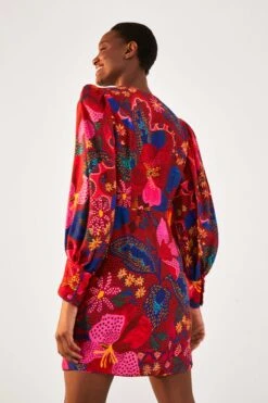 Farm Rio Red Wild Life Mini Dress -Farm Rio 301790 05 1