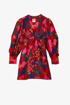 Farm Rio Red Wild Life Mini Dress -Farm Rio 301790 06