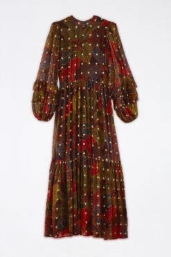 Farm Rio Black Rainforest Maxi Dress 7 Farm Rio Black Rainforest Maxi Dress -Farm Rio 301812 04