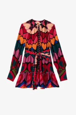 Farm Rio Full Of Hearts Mini Dress 11 Farm Rio Full Of Hearts Mini Dress -Farm Rio 301905 06
