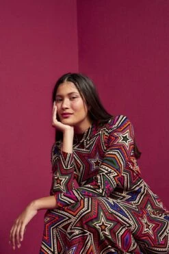 Farm Rio Mystic Trip Lenzing™ Ecovero™ Jersey Dress 8 Farm Rio Mystic Trip Lenzing™ Ecovero™ Jersey Dress -Farm Rio 301939 03