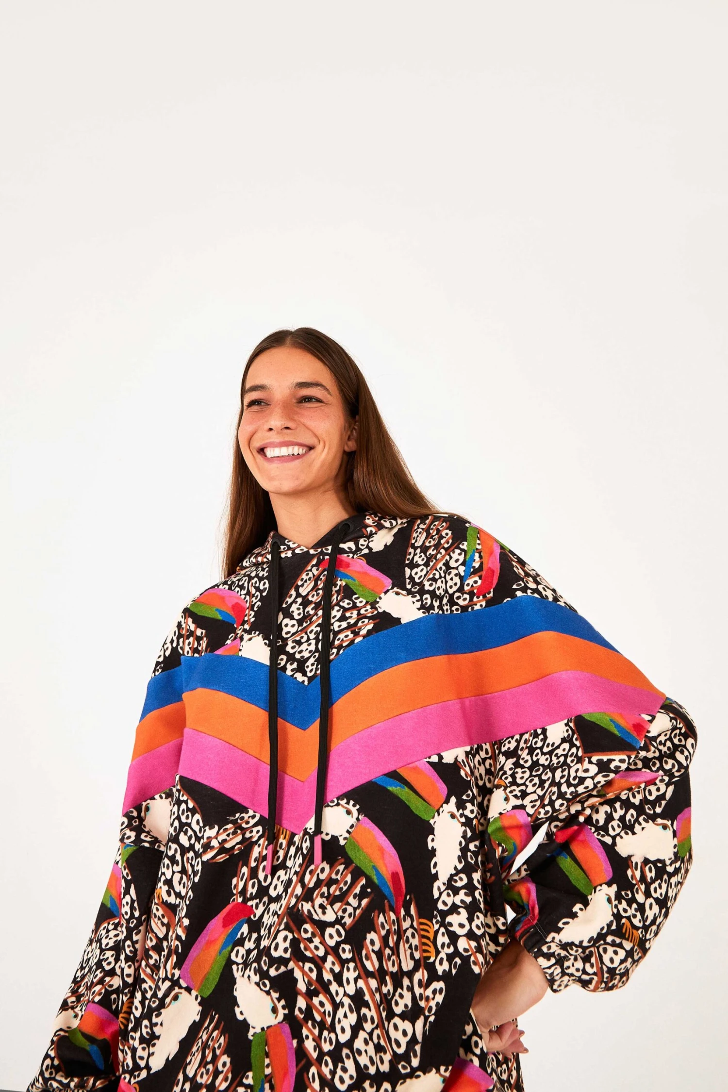 Leopard Toucans Sweatshirt 1 Leopard Toucans Sweatshirt