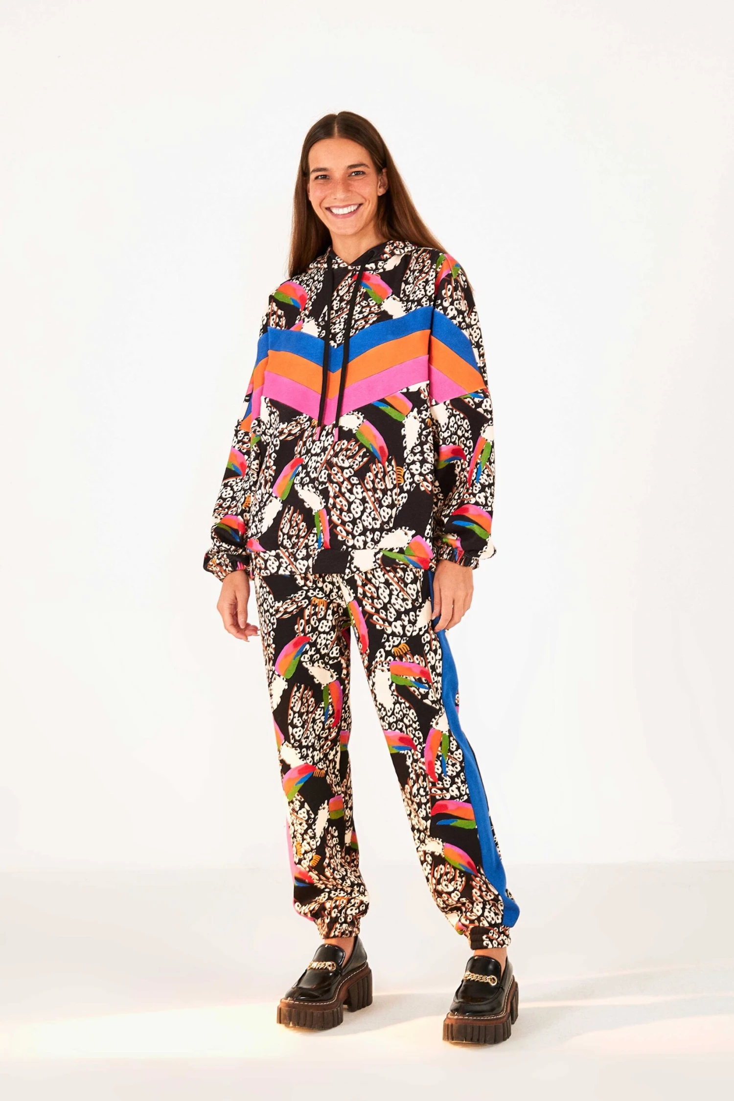 Leopard Toucans Sweatshirt 2 Leopard Toucans Sweatshirt - Image 2