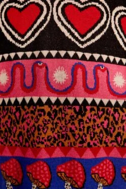 Farm Rio Graphic Elements Ainika Cardigan -Farm Rio 302217 04