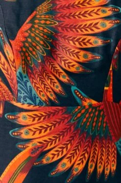 Farm Rio Arabesque Toucans Midi Dress 10 Farm Rio Arabesque Toucans Midi Dress -Farm Rio 303801 05