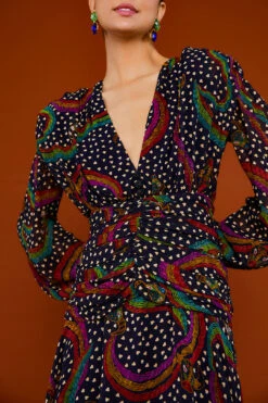 Farm Rio Rainbow Oxen Mini Dress 7 Farm Rio Rainbow Oxen Mini Dress -Farm Rio 303807 03