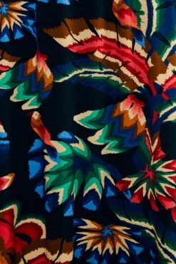 Farm Rio Black Chevron Forest Lenzing™ Ecovero™ Viscose Dress 9 Farm Rio Black Chevron Forest Lenzing™ Ecovero™ Viscose Dress -Farm Rio 303809 05