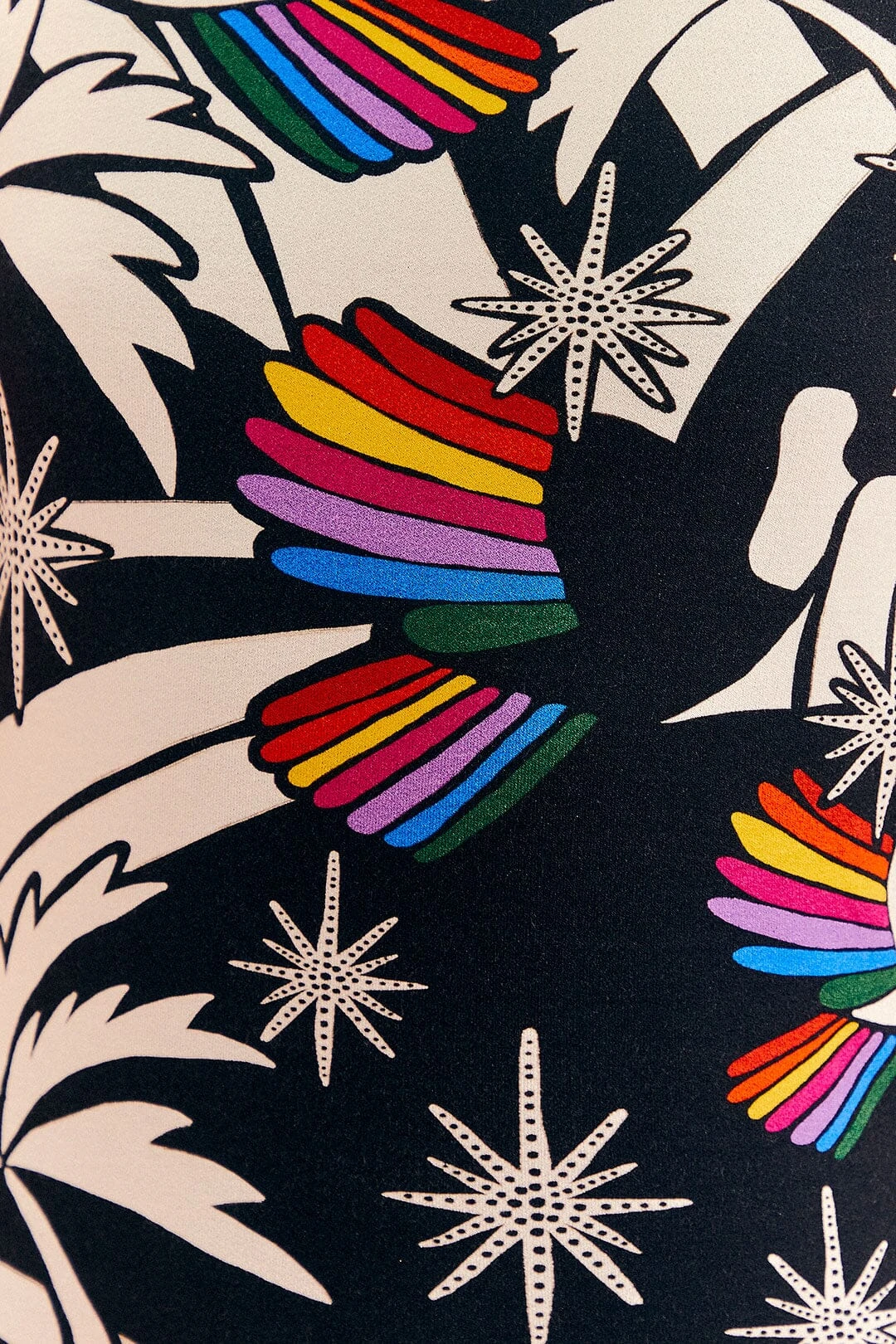 Farm Rio Toucans Wave Lenzing™ Ecovero™ Viscose Midi Dress 4 Farm Rio Toucans Wave Lenzing™ Ecovero™ Viscose Midi Dress - Image 4