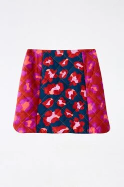 Farm Rio Mixed Leopards Mini Skirt -Farm Rio 303888 06