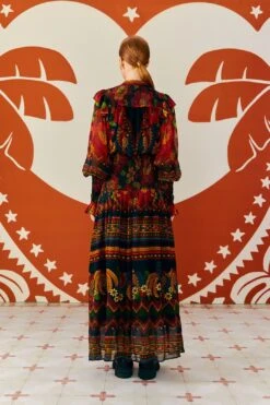 Farm Rio Macaw Ballet Ainika Maxi Dress -Farm Rio 303894 04
