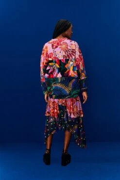 Farm Rio Lilac Mixed Prints Sweatshirt -Farm Rio 303954 03