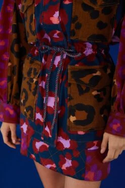 Farm Rio Mixed Leopards Canvas Jacket -Farm Rio 303960 03