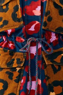 Farm Rio Mixed Leopards Canvas Jacket -Farm Rio 303960 05