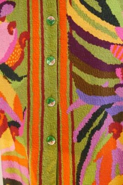 Farm Rio Toucans Scarf Lenzing™ Ecovero™ Viscose Midi Dress -Farm Rio 303966 05