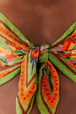 Farm Rio Toucans Scarf Lenzing™ Ecovero™ Viscose Crop Top 8 Farm Rio Toucans Scarf Lenzing™ Ecovero™ Viscose Crop Top -Farm Rio 303977 04