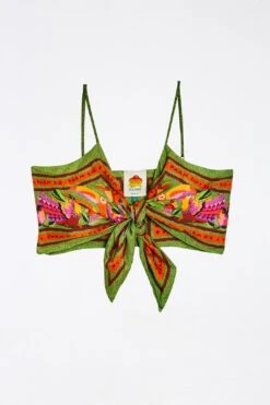 Farm Rio Toucans Scarf Lenzing™ Ecovero™ Viscose Crop Top 9 Farm Rio Toucans Scarf Lenzing™ Ecovero™ Viscose Crop Top -Farm Rio 303977 06