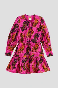 Farm Rio Pink Wild Leopards Mini Dress 12 Farm Rio Pink Wild Leopards Mini Dress -Farm Rio 303984 06 2
