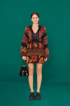 Farm Rio Macaw Ballet Ainika Sweater Skirt 9 Farm Rio Macaw Ballet Ainika Sweater Skirt -Farm Rio 304000 04