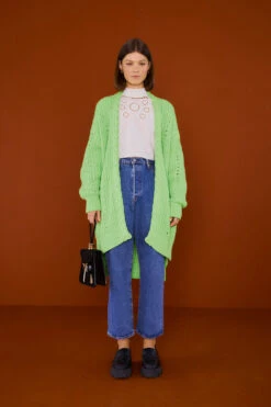 Farm Rio Lime Green Cardigan -Farm Rio 304116 02