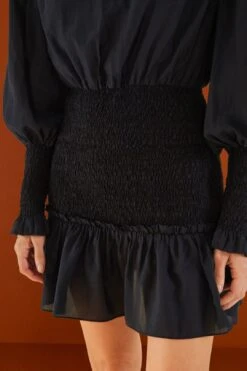 Farm Rio Black Heart Neckline Mini Dress -Farm Rio 304117 05 1