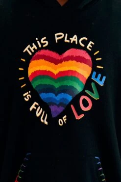 Farm Rio Black Full Of Love Sweatshirt 8 Farm Rio Black Full Of Love Sweatshirt -Farm Rio 304145 04