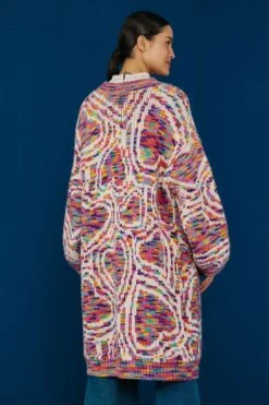 Farm Rio Multicolored Wild Hearts Cardigan -Farm Rio 304507 03