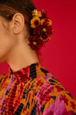 Farm Rio Yellow Floral Dream Blouse 8 Farm Rio Yellow Floral Dream Blouse -Farm Rio 304566 03 1