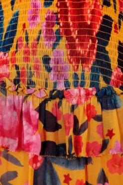 Farm Rio Yellow Floral Dream Blouse 10 Farm Rio Yellow Floral Dream Blouse -Farm Rio 304566 06 1