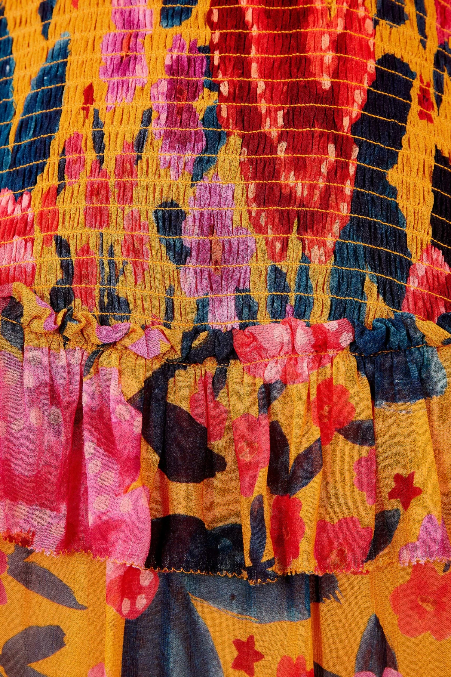 Farm Rio Yellow Floral Dream Blouse 5 Farm Rio Yellow Floral Dream Blouse - Image 5