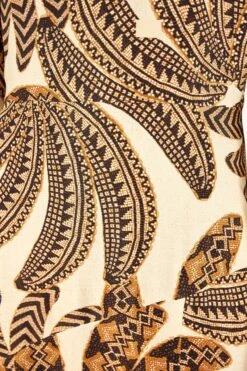 Farm Rio Sand Yawanawa Vanahu Lenzing™ Ecovero™ Viscose Midi Dress -Farm Rio 304582 04