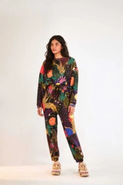 Farm Rio Pop Jungle Smiley® Sweatpants -Farm Rio 305151 04