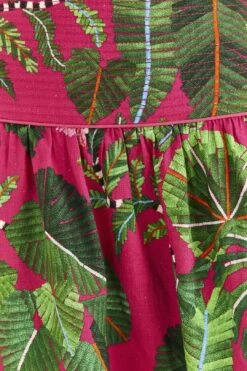 Farm Rio Pink Leaves Mini Dress -Farm Rio 305273 06 4f899207 fe95 488e bfa6 034885699f66