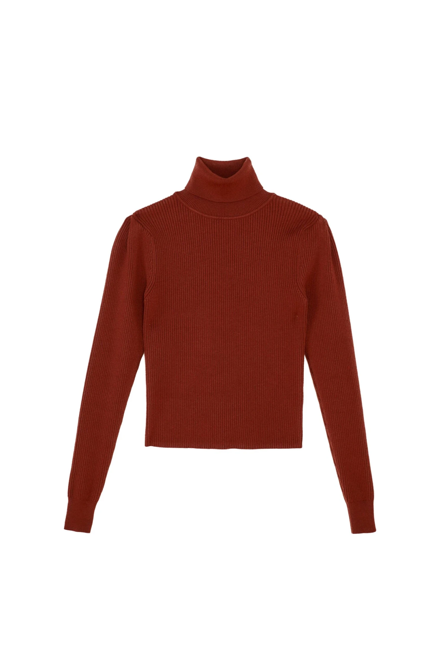 Farm Rio BROWN KNIT BLOUSE 3 Farm Rio BROWN KNIT BLOUSE - Image 3