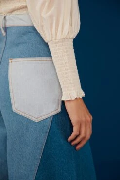 Farm Rio White Smocked Blouse -Farm Rio 305375 02