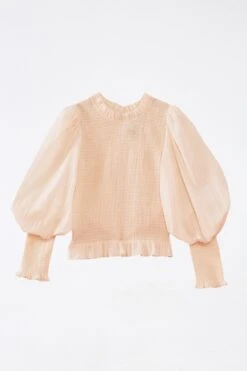 Farm Rio White Smocked Blouse -Farm Rio 305375 04