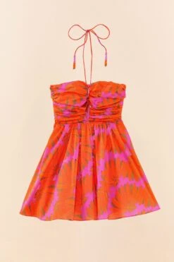 Farm Rio Pink Copacabana Mini Dress 9 Farm Rio Pink Copacabana Mini Dress -Farm Rio 306062 05