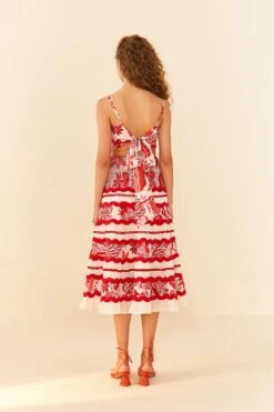 Farm Rio Off-White Rio Tiles Crop Top -Farm Rio 306125 03