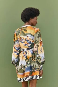 Farm Rio CariocaLenzing™ Ecovero™ Viscose Mini Dress 9 Farm Rio CariocaLenzing™ Ecovero™ Viscose Mini Dress -Farm Rio 306164 04