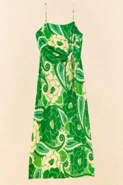 Farm Rio Tropical Groove Circle Cut Out Midi Dress 9 Farm Rio Tropical Groove Circle Cut Out Midi Dress -Farm Rio 306167 06