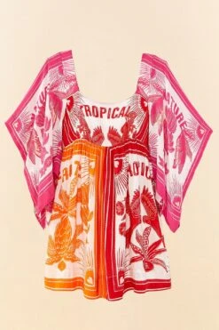 Farm Rio Tropical Dream Mini Dress -Farm Rio 306192 06