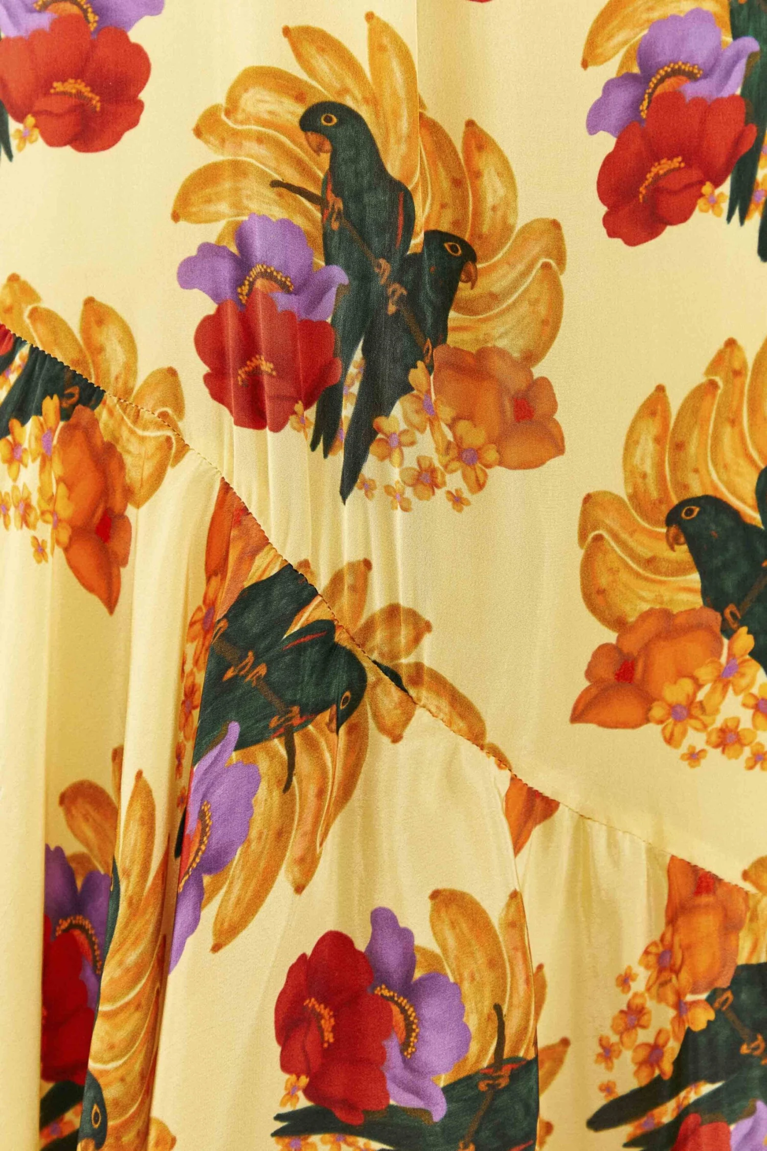 Farm Rio Banana Nest Midi Dress 4 Farm Rio Banana Nest Midi Dress - Image 4