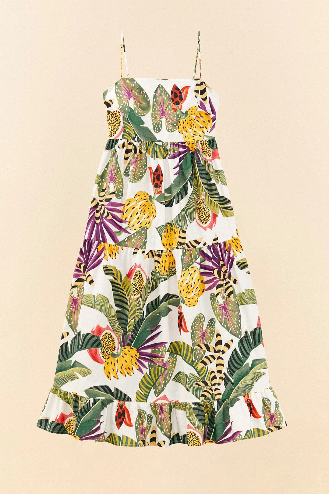 Farm Rio Striped Forest Maxi Dress 5 Farm Rio Striped Forest Maxi Dress - Image 5