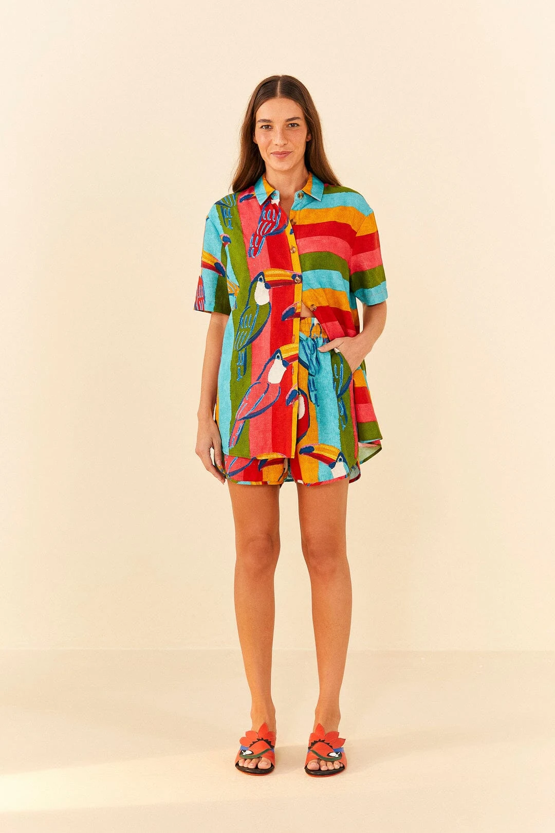 Farm Rio Wonderful Toucans Unisex Shirt 2 Farm Rio Wonderful Toucans Unisex Shirt - Image 2