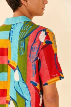 Farm Rio Wonderful Toucans Unisex Shirt 16 Farm Rio Wonderful Toucans Unisex Shirt -Farm Rio 306242 07