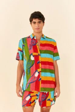 Farm Rio Wonderful Toucans Unisex Shorts -Farm Rio 306244 06