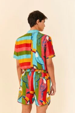 Farm Rio Wonderful Toucans Unisex Shorts -Farm Rio 306244 07