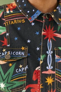 Farm Rio Zodiac Canvas Jumpsuit -Farm Rio 306258 04