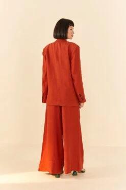 Farm Rio Brown Blazer -Farm Rio 306283 04