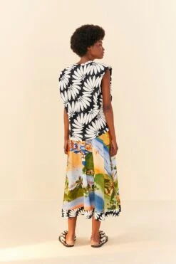 Farm Rio Black Copacabana Organic Cotton T-Shirt 7 Farm Rio Black Copacabana Organic Cotton T-Shirt -Farm Rio 306319 03